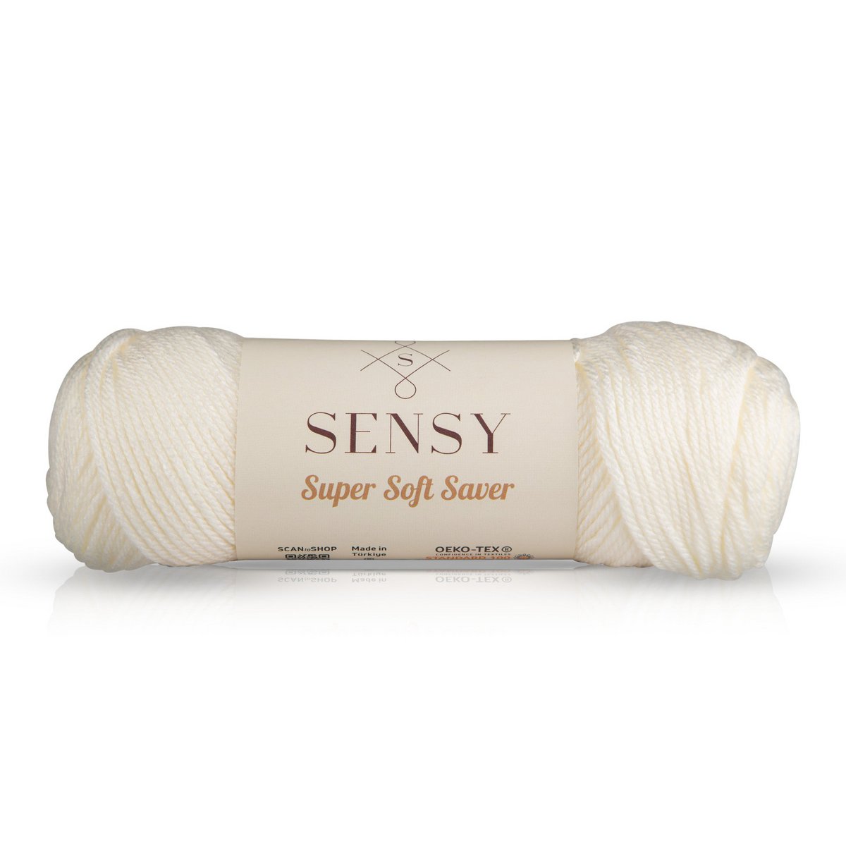 Sensy Super Soft Saver Yarn, 3.5 oz, 190 Yards, Gauge 4 Medium