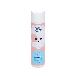 Natural dog shampoo for sensitive skin, 250 ml. Gentle formula with natural ingredients to clean and nourish your dog's coat.