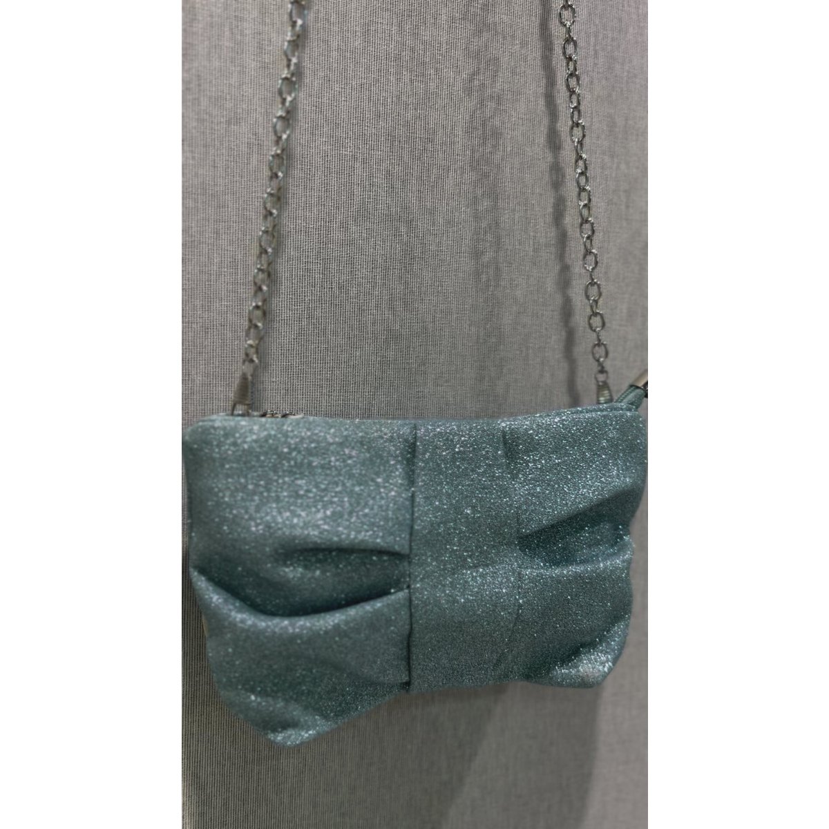 Bolso bandolera infantil - Luna - Mint Glitter