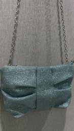 Bolso bandolera infantil - Luna - Mint Glitter
