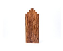 Planche de service Amsterdam Canal House - 4 types de bois