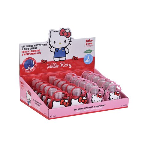 Gele nettoyant Mains Hello Kitty x24