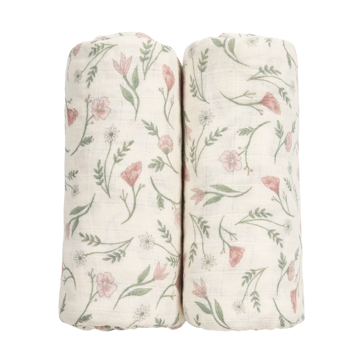 Ściereczki hydrofilowe wstępnie wyprane Flower Multicolor 120x120cm - 2 szt