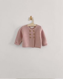 Strickjacke puderrosa