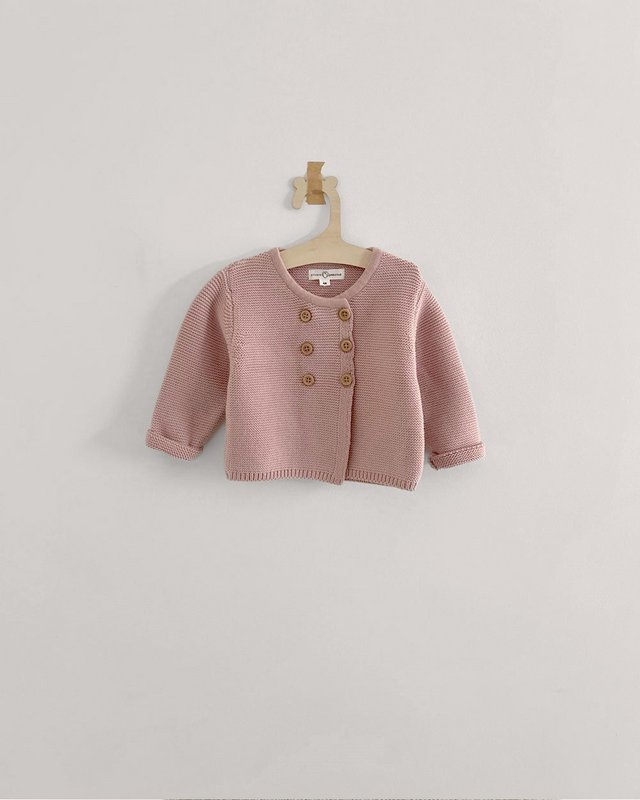 Strickjacke puderrosa