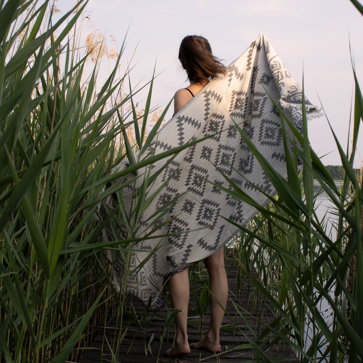 Kilim Gray Handwoven