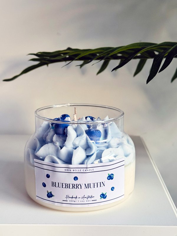 Blueberry Muffin candle