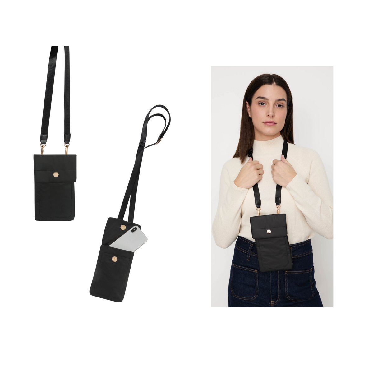 Funda impermeable para llevar el móvil "Botanical" | Clima M&P Outfit