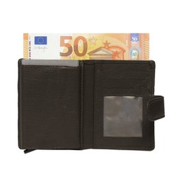 Cardprotector - Miniwallet - Mini wallet - Leather card holder leather - Credit card holder In 11 Colors