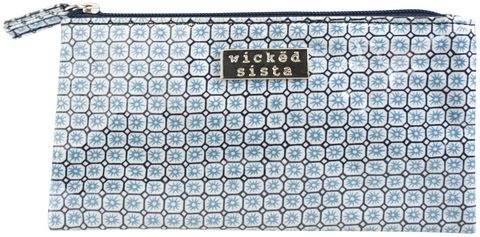 WS Ella Star Chambray small flat purse
