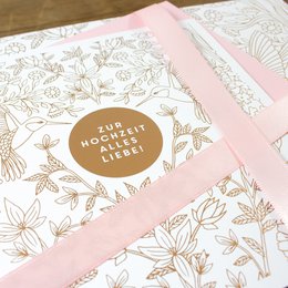 Greeting card for the wedding