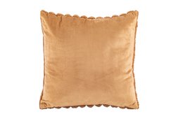 Cuscino (imbottito) in pelliccia di coniglio Bubble - 45x45 cm