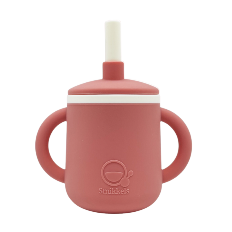 Silicone children's cup with ears