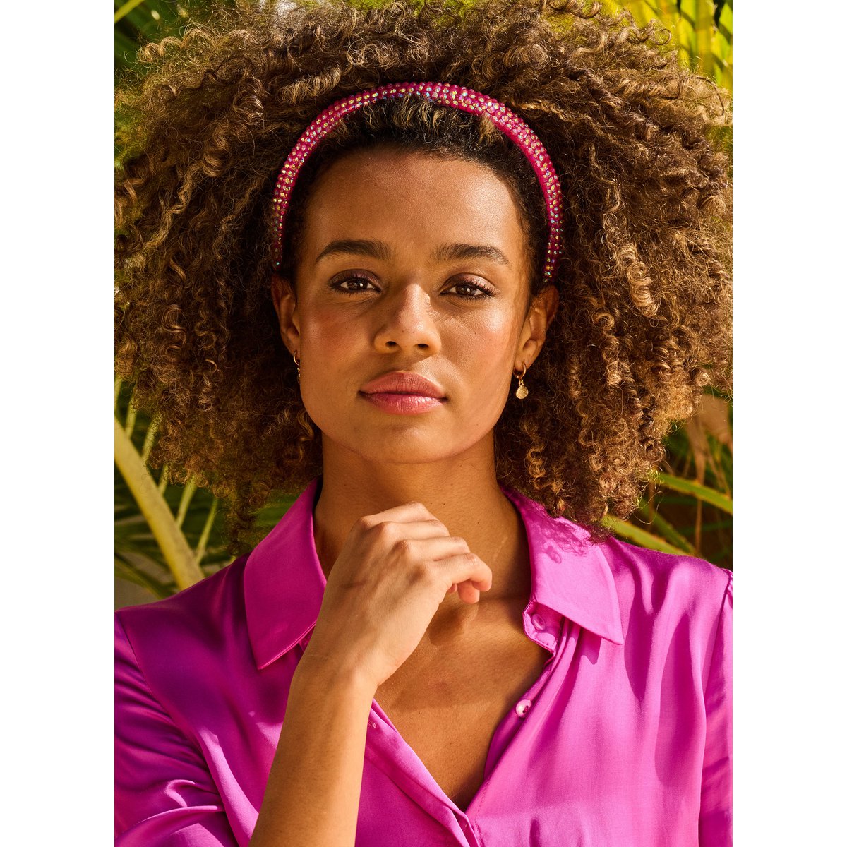 Headband Sabrina Fuchsia