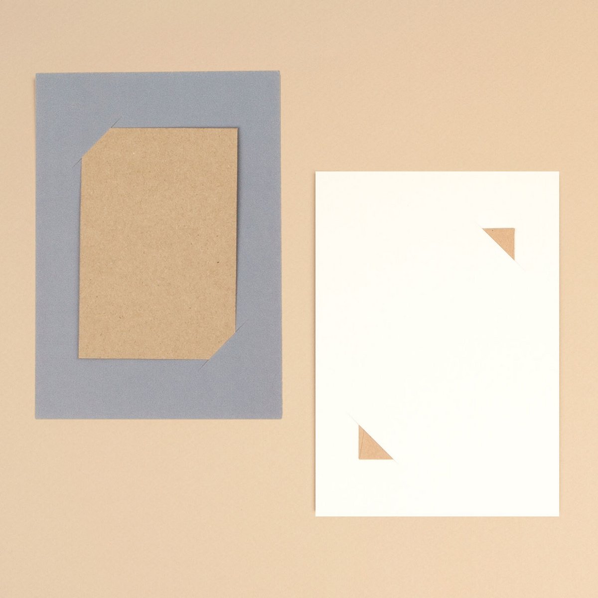 Karta podkładowa – Denim Blue i Ivory
