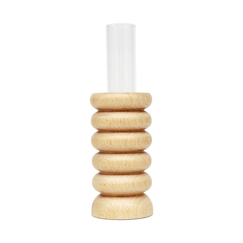 Totem Holzvase - Mittel Nº 1