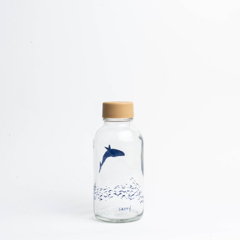 OCEAN LOVER 0,4 l Glasflasche