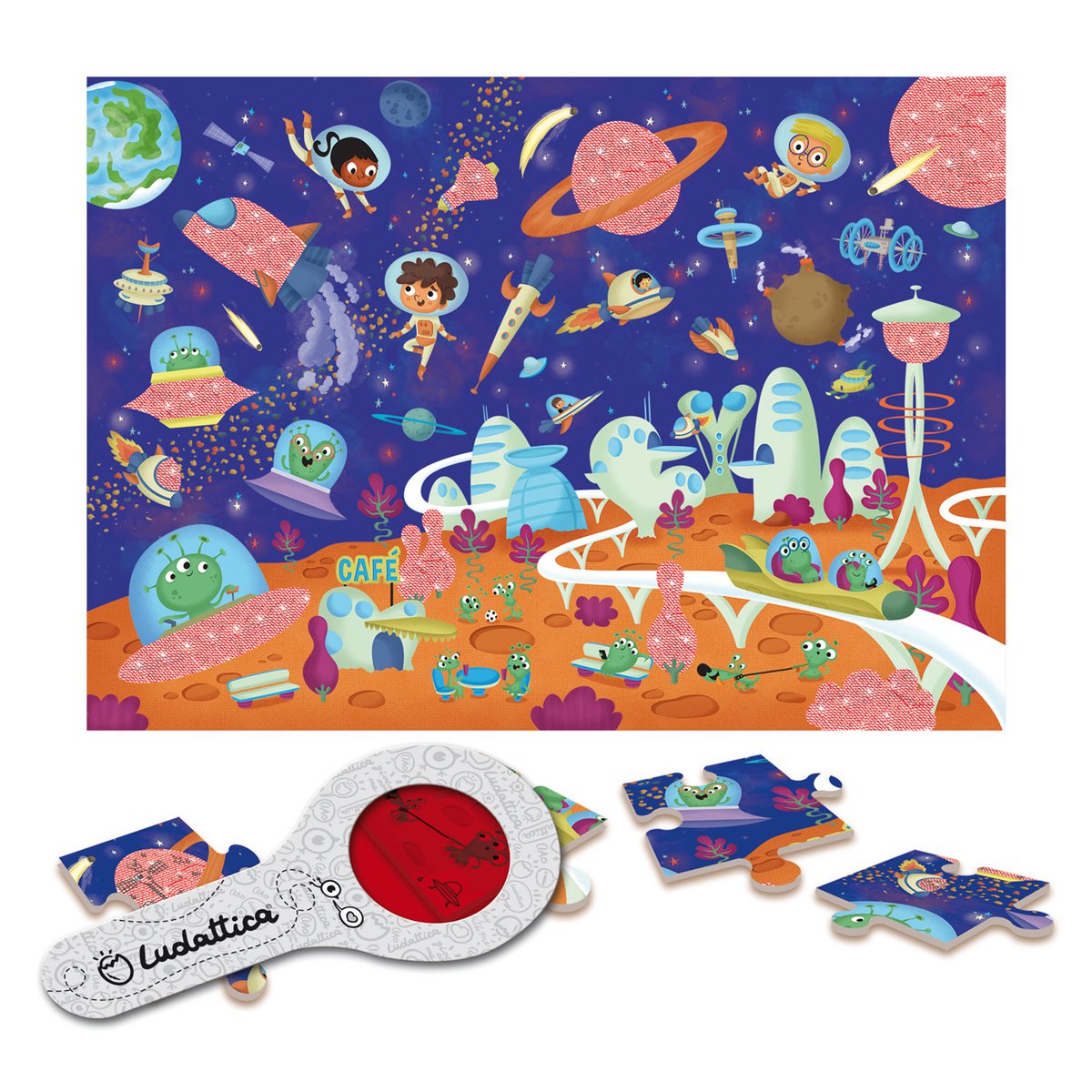 Puzzle secret - Espace