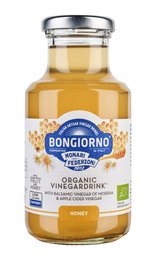 Organic vinegar drink made from fermented honey, with a light, refreshing flavor.