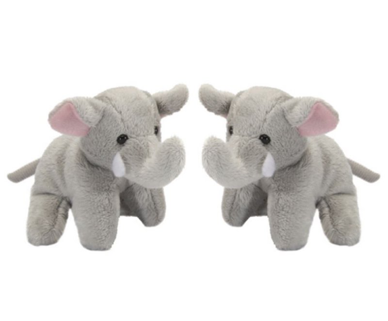 Living Nature kramme-elefant Mini Buddies - plyslegetøj