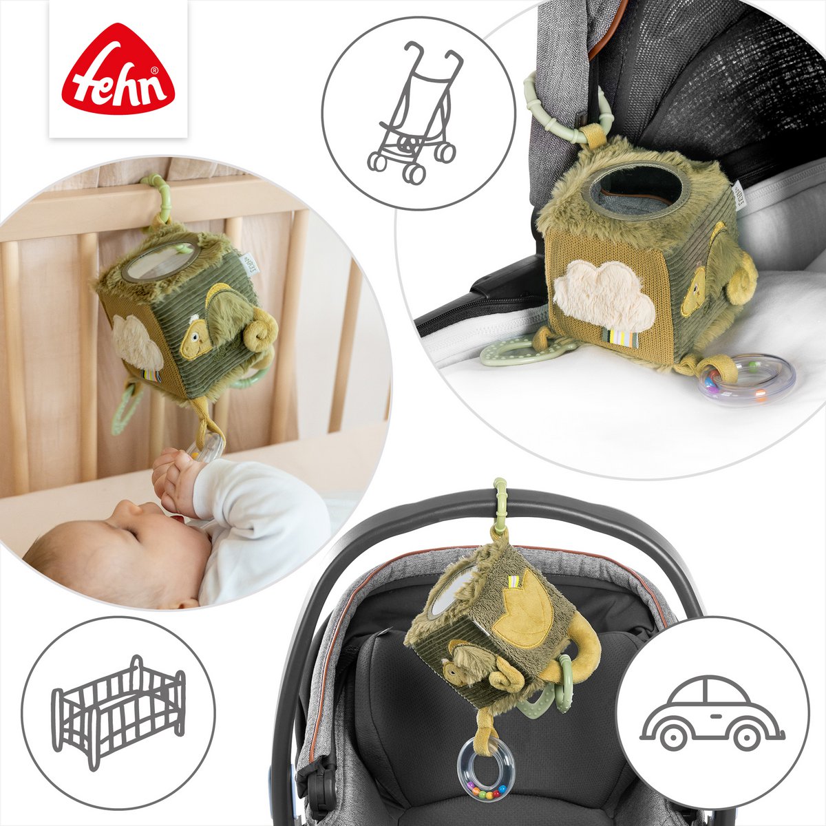 Activity cube chameleon