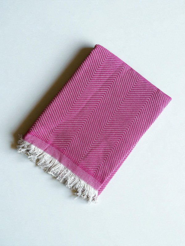 Blanket - Leyla Line - pink