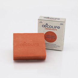Solid natural pomegranate soap with a sensual scent. Made with natural ingredients, this hand soap is perfect for cleansing and moisturizing skin.