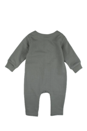 Pyjama's lange 1tlg unisex groen