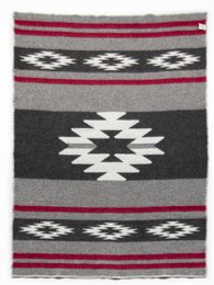 Plaid en laine CARPATHIAN - gris