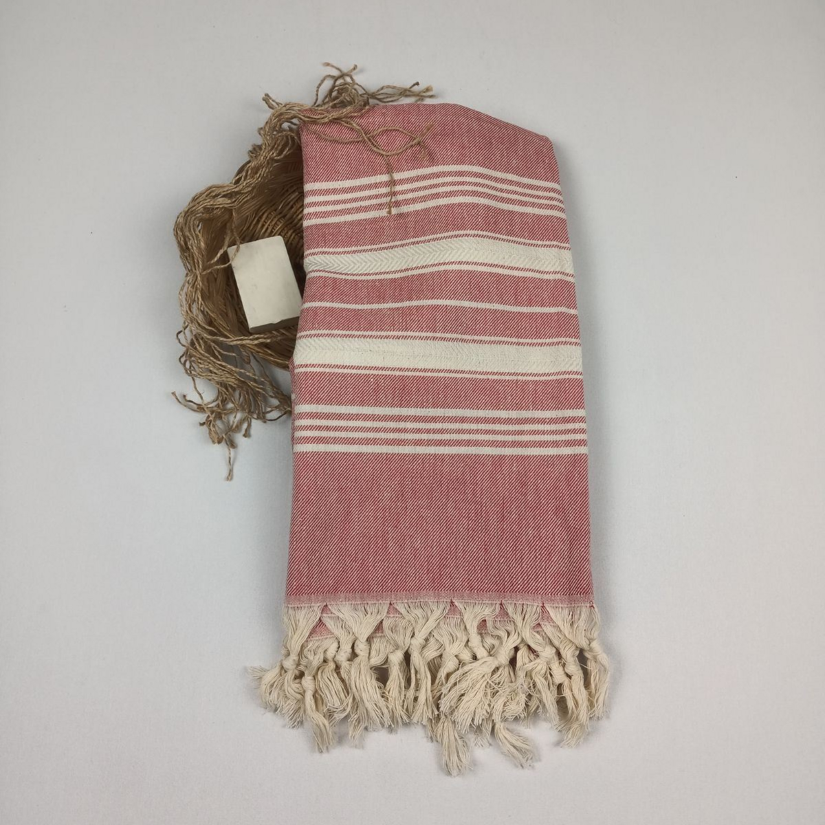 Stuur Sultan Turkse handdoek - Rood