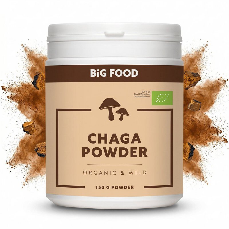 Big Food - Chaga w proszku Organic & Wild - 150 g