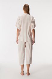Blossom 11406 Frauen mit kurzem Ärmel und Hosen Set