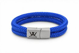 Touw armband 12mm - Caesar collectie | Editie zilver