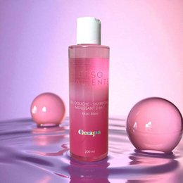 Shower gel - 2 in 1 foaming shampoo - GUAPA - White musk