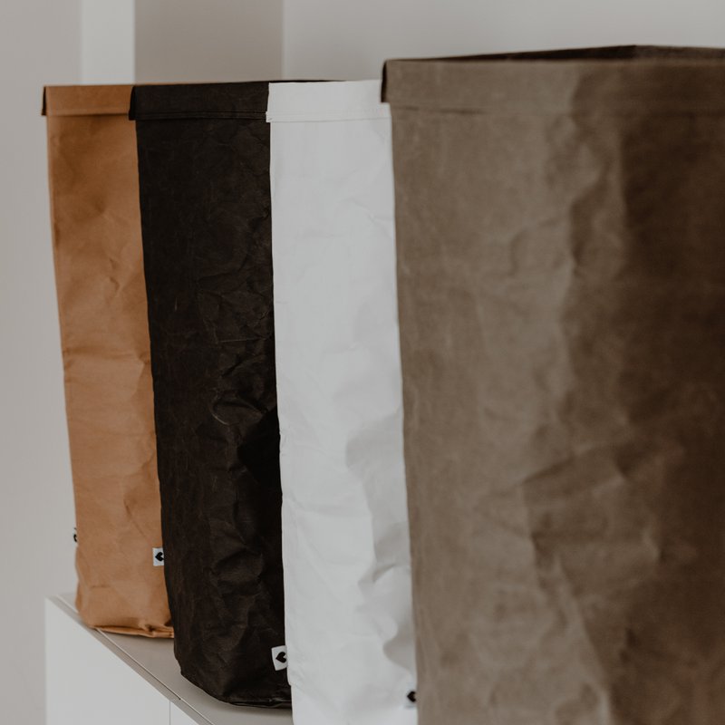 Papirpose 78cm sort (PU = 6 stk.)