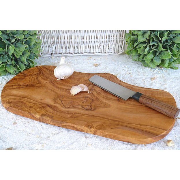 Cutting board rustic 40 - 44 cm long