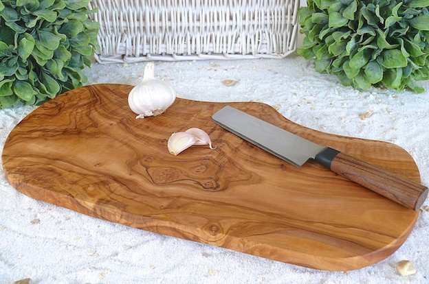 Cutting board rustic 40 - 44 cm long