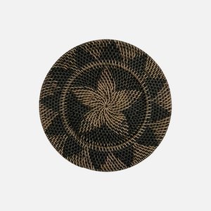 Lombok Wanddecoratie Zwart - 30cm