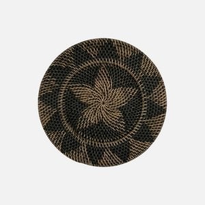 Lombok Wanddecoratie Zwart - 30cm