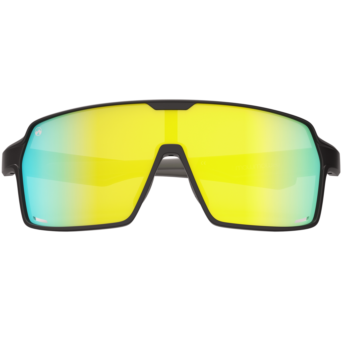 Titan - Cornice nera opaca | lente revo oro