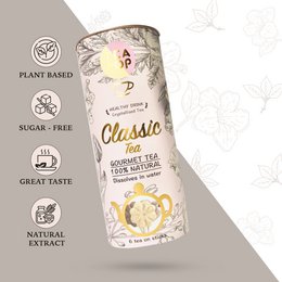 Klassische Mischung Tea On-a-Stick! 6 ERITY OF TEA IN ON PACK | 100% natürlich | Löst sich in Wasser auf