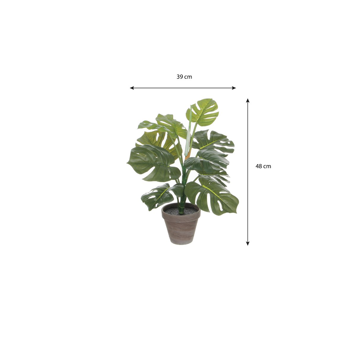 Kunstplant Monstera Groen