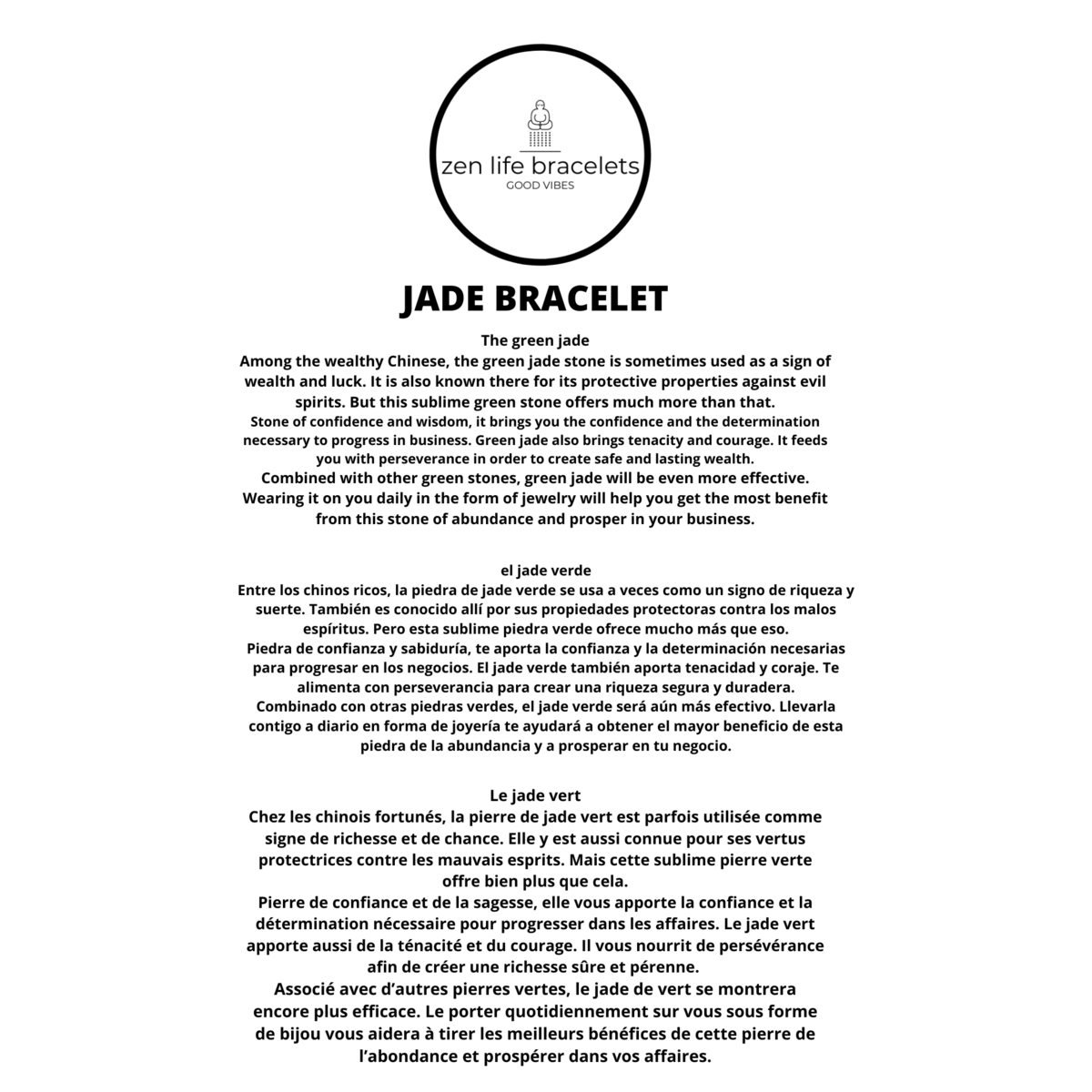 Przynieś bransoletkę szczęścia i pieniędzy