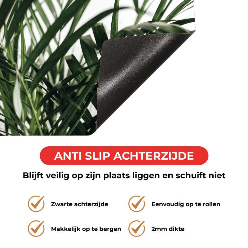 Inductie beschermer - Palm bladeren