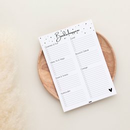 Boodschappen planner - Weekplanner - A5 - stippen - Maaltijdplanner - Dieet Planner - Boodschappenlijstje - Supermarkt planner - Dag planner - 50 pagina's