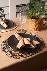Servet MYRNA - SET/2 - 40x40 cm, taupe