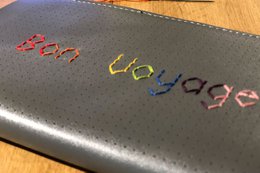 Portfel podróżny Stitch — szary