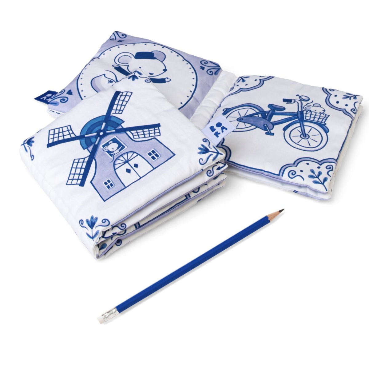 Holland - Babybuch aus Stoff - Design von BORA