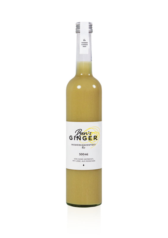 BEN'S GINGER GINGER CONCENTRATE 0.5L