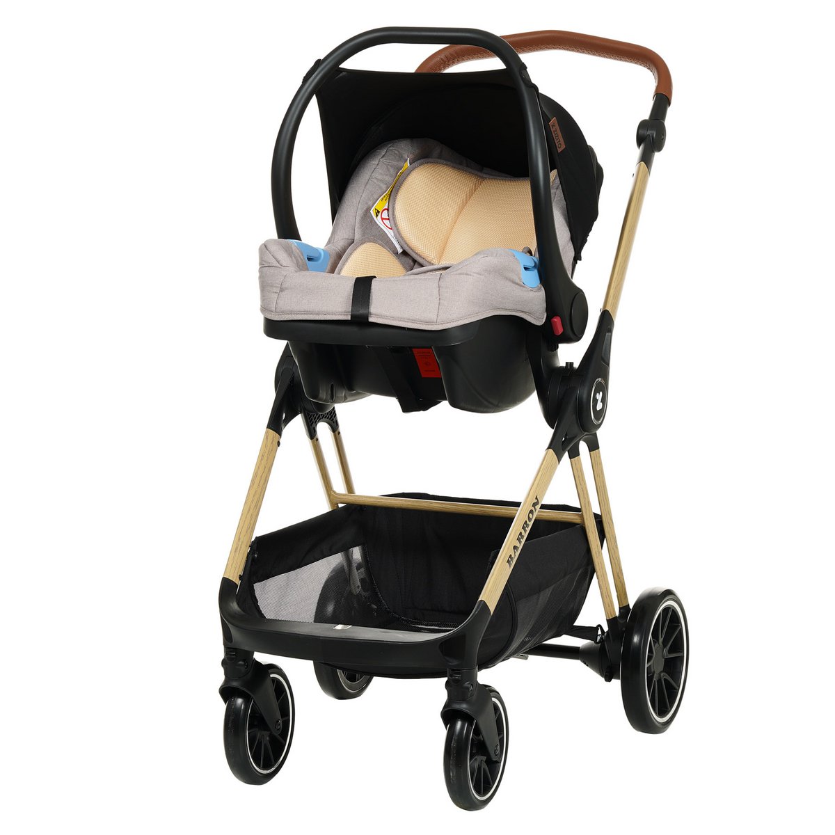 Poussette bébé Barron 3 en 1